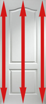 Measure your UPVC door height